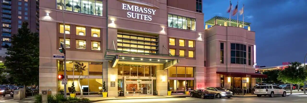 Embassy Suites Houston - Downtown Eksteriør bilde